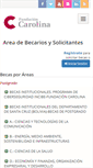 Mobile Screenshot of gestion.fundacioncarolina.es
